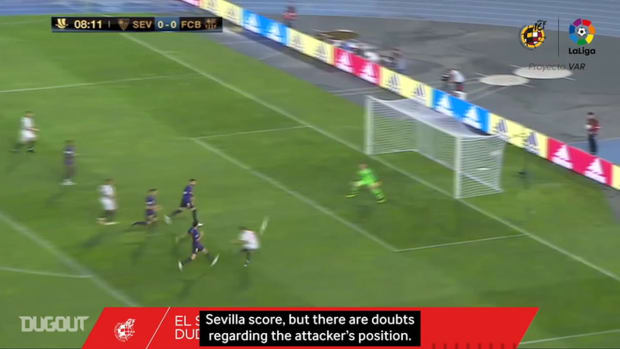 When VAR made its debut in Spanish football